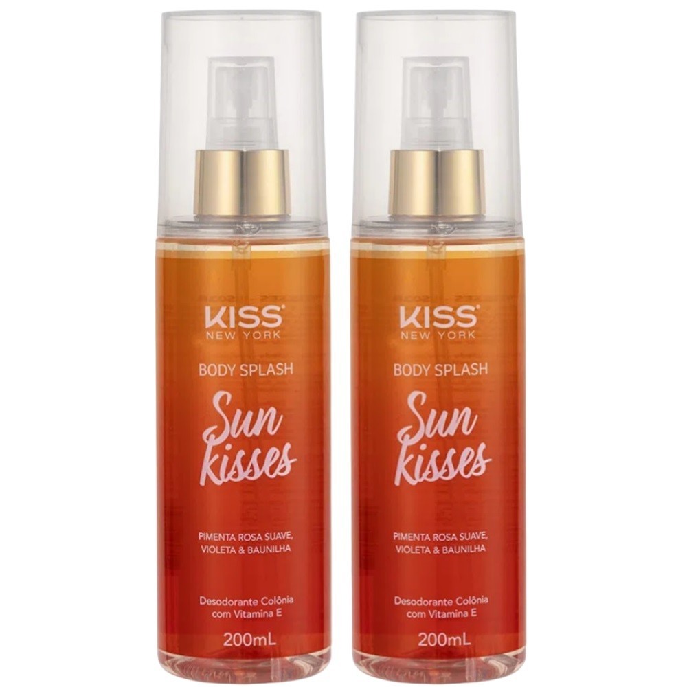 2UN Body Splash 200ml Sun Kisses Kiss New York