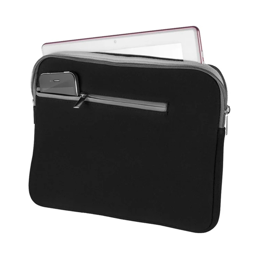 Case para Notebook 14" Preto e Cinza interno BO207
