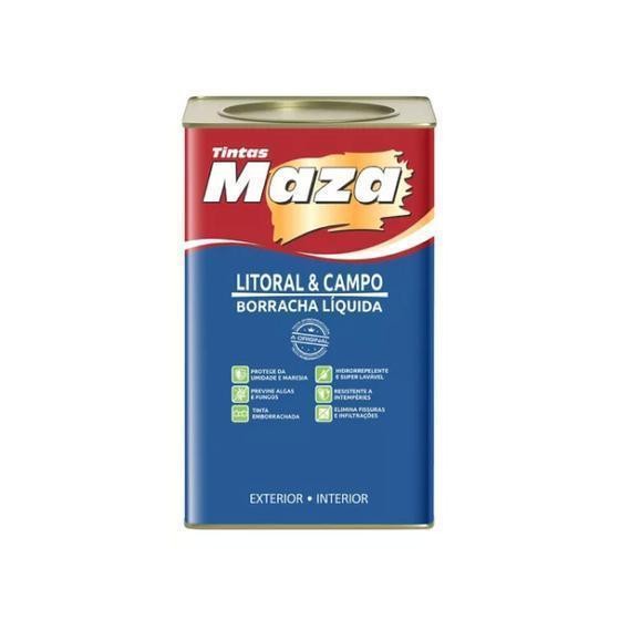 TINTA EMBORRACHADA 18L LITORAL&CAMPO MAZA CORES