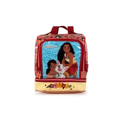 Lancheira Térmica Infantil Feminina Disney Moana Rosa
