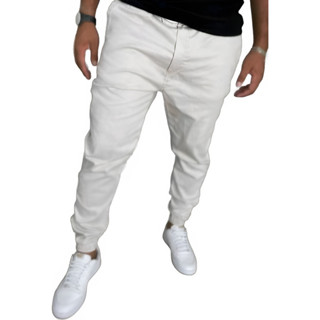 Calça Jogger Slim Masculina 4 Bolsos Conforto Estilo Casual em Oferta na Shopee