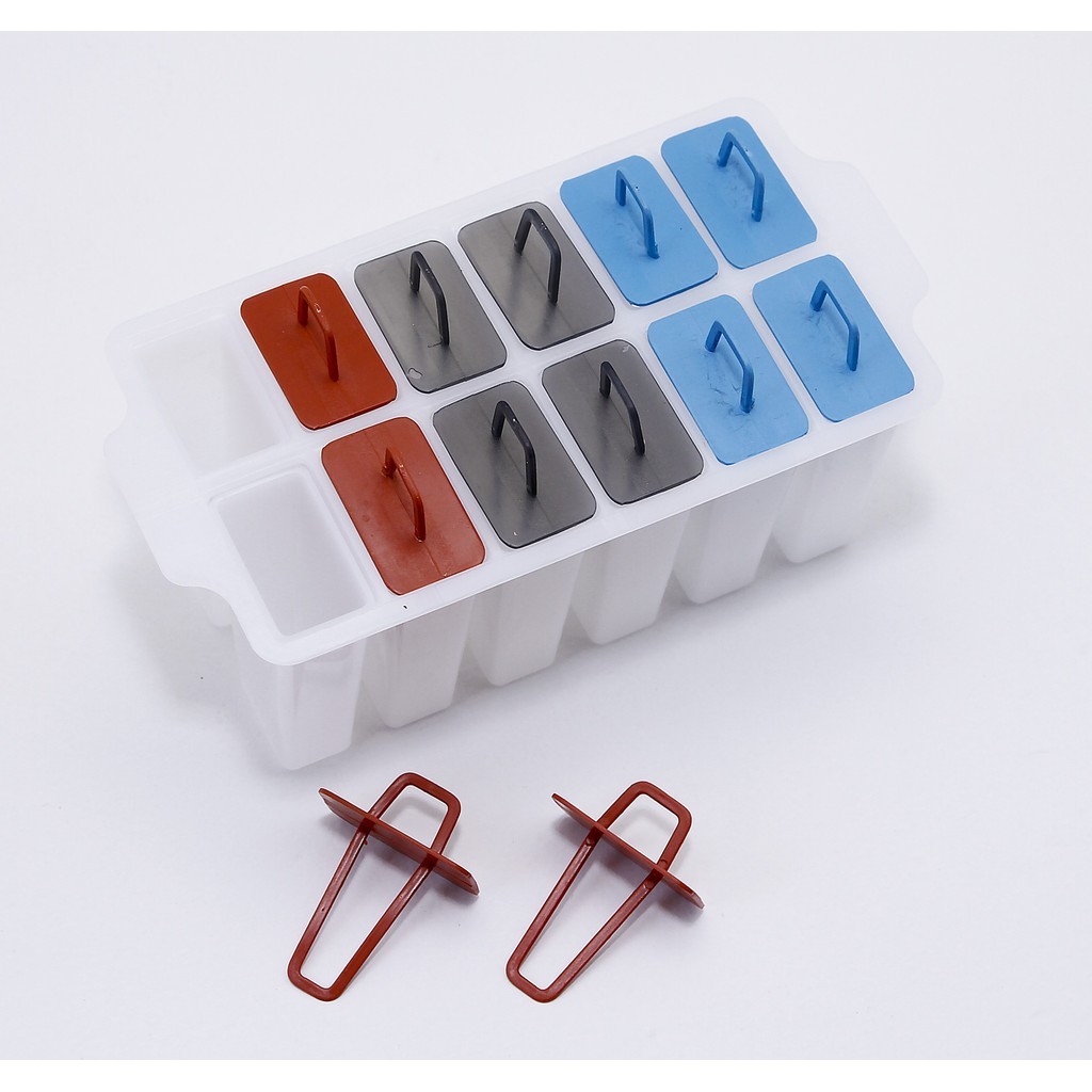 Forma Plástica Infantil Para Sorvete Com 12 Picolés 450 ML