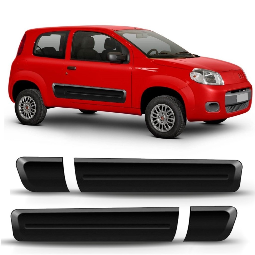 Kit Jogo Friso Lateral Uno Vivace 2011 A 2016 2 Portas- 4 Peças em Oferta na Shopee