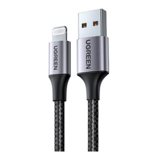 Cabo Usb A/Lightning Ugreen 480Mbs Cert. MFi 1.5 Metro Preto em Oferta na Shopee