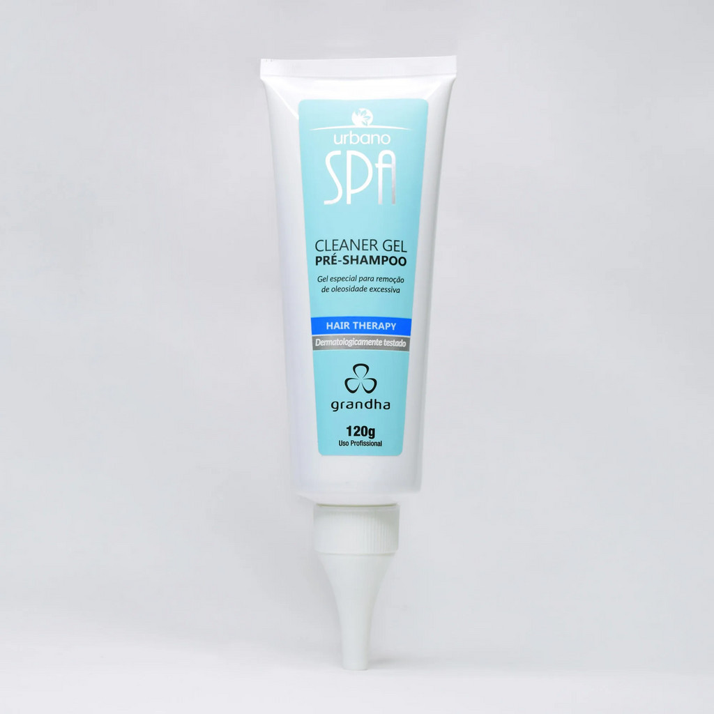 Gel Urbano Spa Blue Cleaner Gel Pré-Shampoo 120g - Remoção da Oleosidade Excessiva - Grandha
