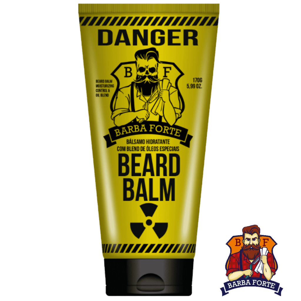 Beard Balm Danger para Barba Barba Forte 170g