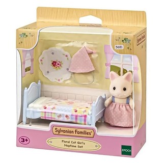 Sylvanian Families Conjunto Cama Menina Gato Primavera - Epoch em Oferta na Shopee