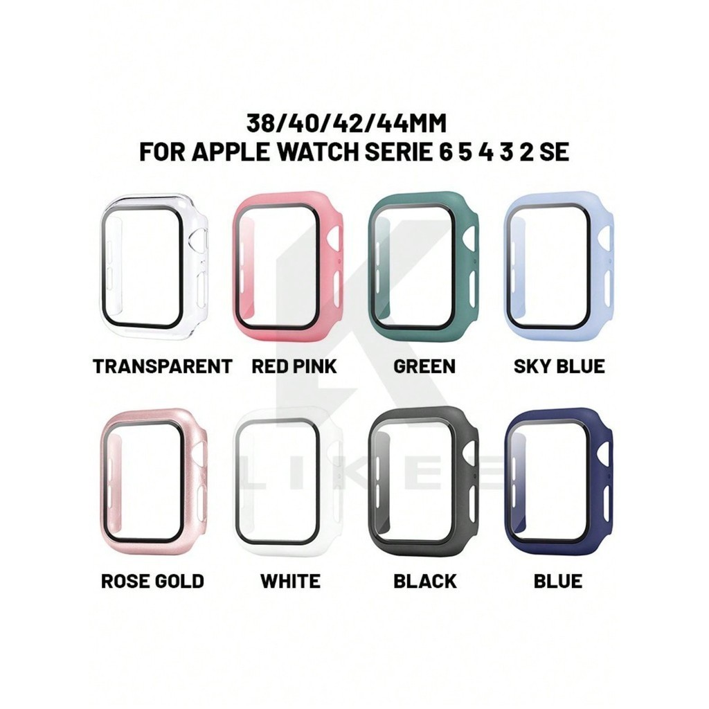 Capa Case Bumper Pelicula Vidro Protetor tela Compativel com Smartwatch e Apple Watch38mm- 49mm em Oferta na Shopee