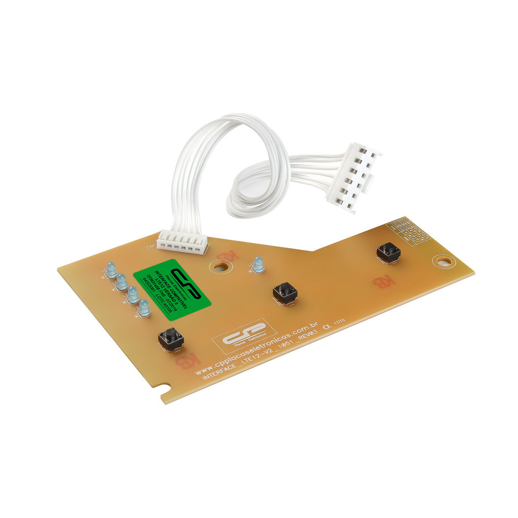 Placa Interface Lavadora Electrolux Lte12 64503081 Versão 3