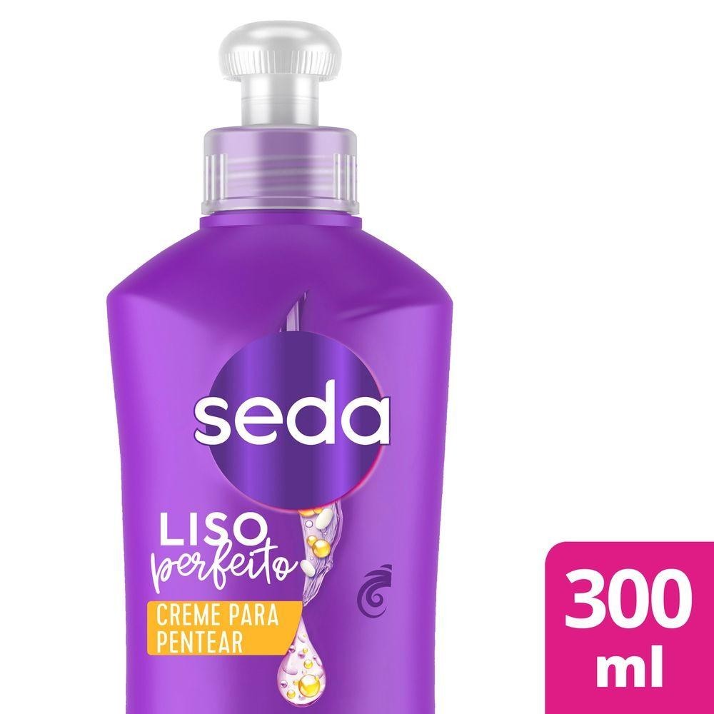 Creme para Pentear Seda Liso Perfeito 300ml - Beauty