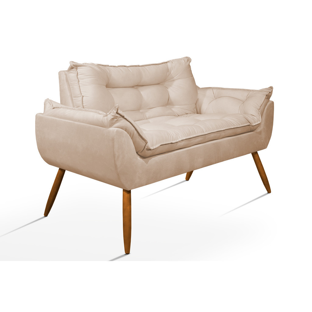Poltrona Luxo Namoradeira Opala Sala Quarto - Balaqui Decor