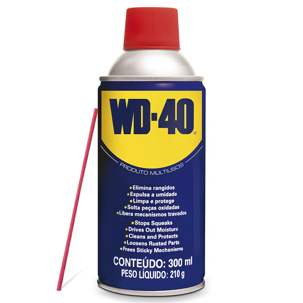 Lubrificante Desengripante Aerossol Multiusos WD-40 300ml