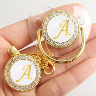 Pacifier Bebê Transparente De Luxo Com Clip De Corrente Pingente Para Recém-Nascido 0-18 Meses em Oferta na Shopee