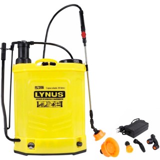 Pulverizador Costal 20 Litros a Bateria PL-20B LYNUS em Oferta na Shopee