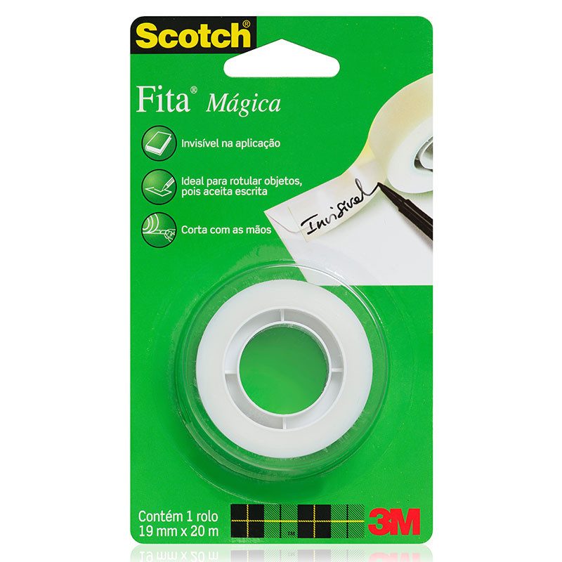 Fita mágica Scotch 19mmx20m 810 3M