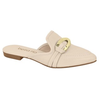 Mule Feminino Beira Rio Creme Off Elegante Napa 4134.1003 Creme em Oferta na Shopee