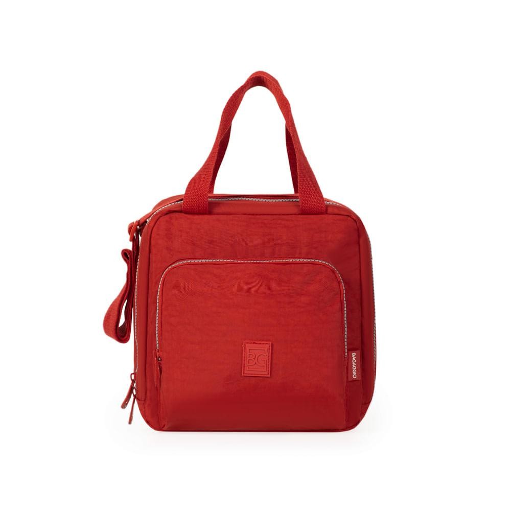 Lancheira Escolar Feminina Pop Fun Vermelho em Oferta na Shopee