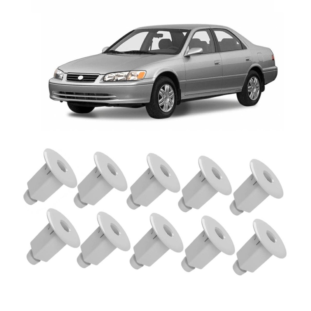 Kit 10 Pecas Presilhas Grampos Bucha Parabarro Camry 1996 97 98 99 00 01