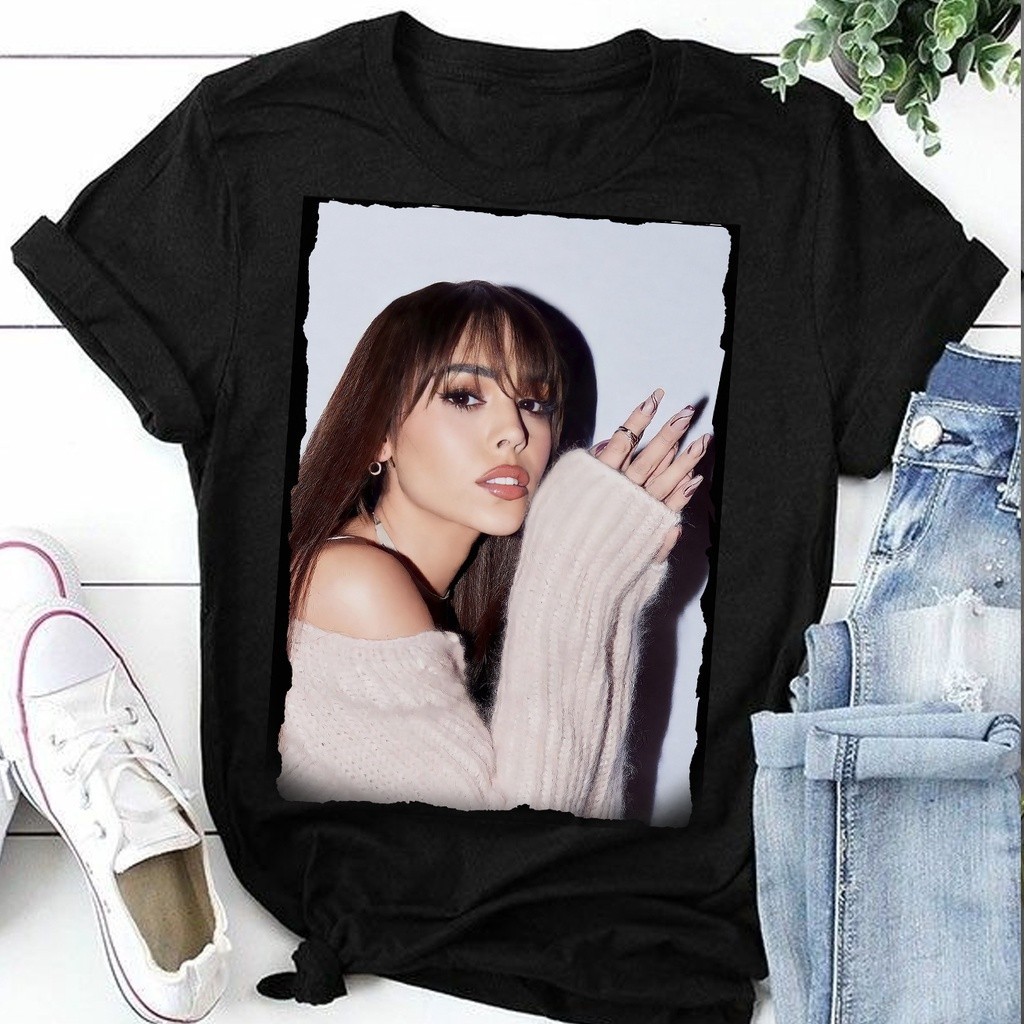 Camiseta Danna Paola Camisa personalizada estampada básica algodão vintage geek divertida de banda  top !