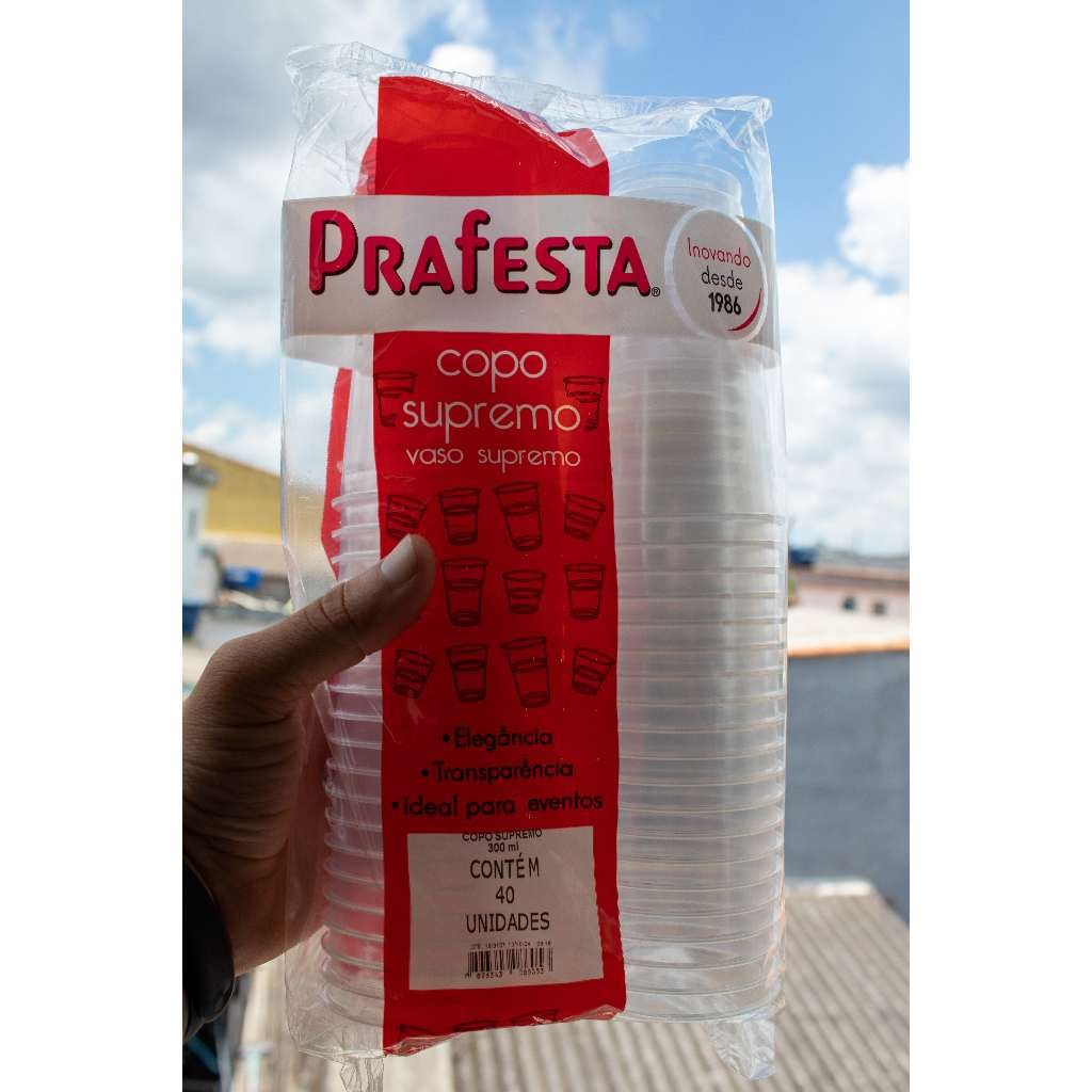 Copo Bolha com Tampa s/furo 150ml PraFesta acai , doces , pipoca , sobremesa