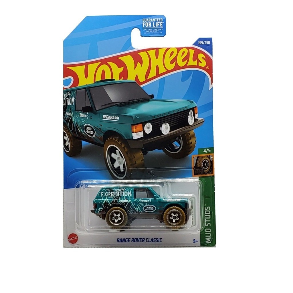 Range Rover Classic Mud Studs Hot Wheels Miniatura Off- Road