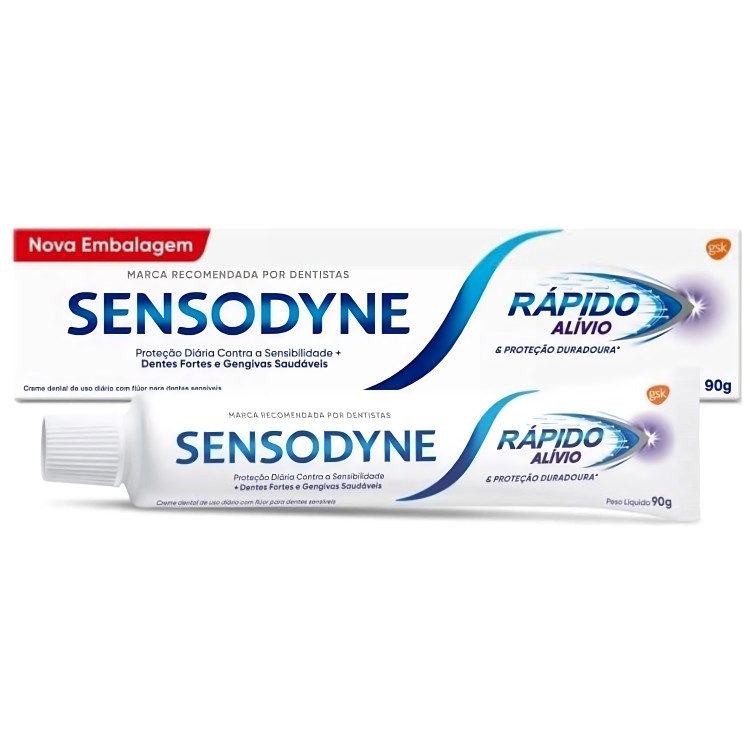 Sensodyne Rápido Alívio Creme Dental 90g