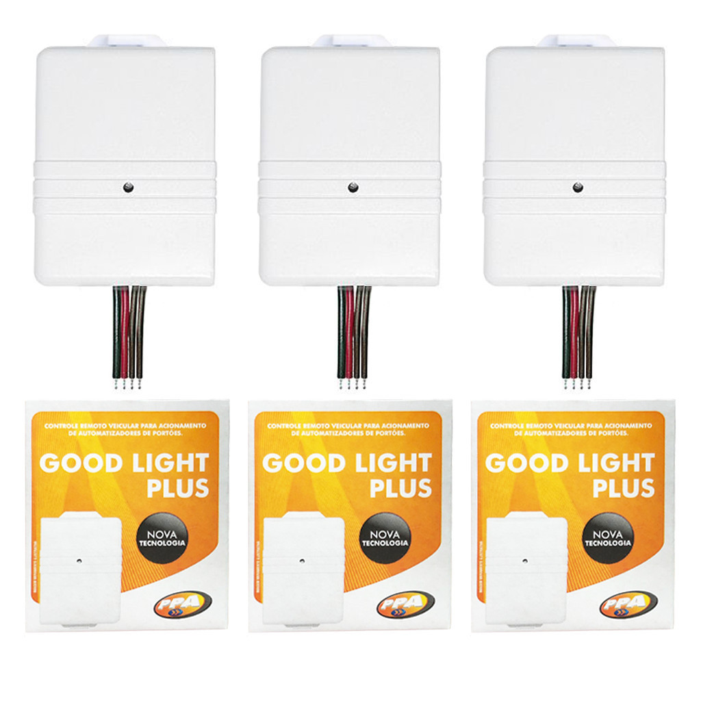 3 Controle Remoto Farol Alto Carro Moto 12v Tx Car Good Light Ppa em Oferta na Shopee