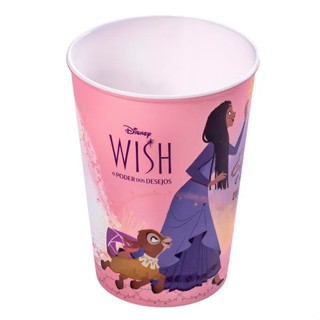 Copo de Plástico Wish: O Poder dos Desejos - Rosa - 320 ml - 1 unidade - Plasútil - Rizzo em Oferta na Shopee