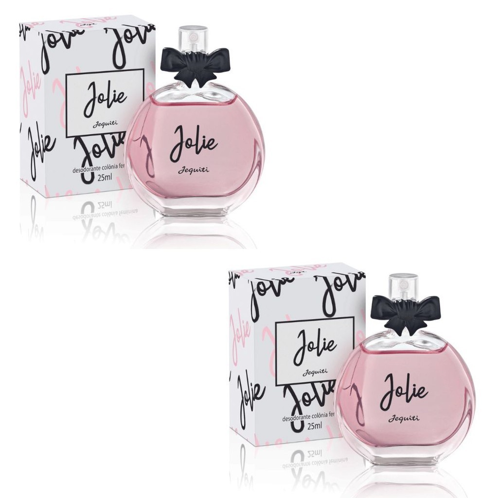 Kit 2 Und. Colônia Jolie 25 ml Nova Embalagem - Jequiti em Oferta na Shopee