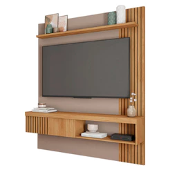 Painel para TV até 55 Polegadas com Porta Deslizante Jade Caemmun