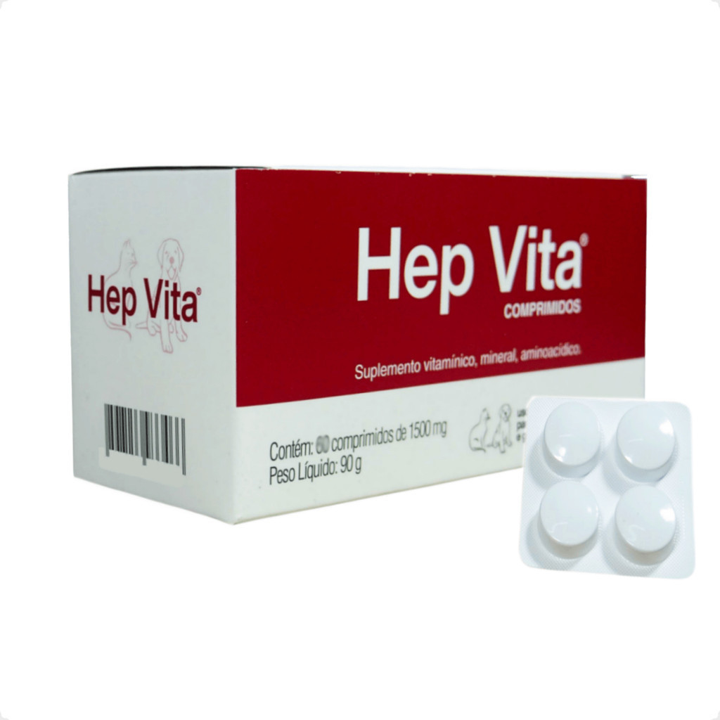 Hep Vita 1500mg König Suplemento Alimentar - Pets