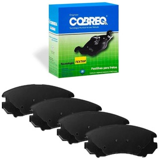 Kit Pastilha Freio Sonata Tucson Dianteira Mando Cobreq em Oferta na Shopee