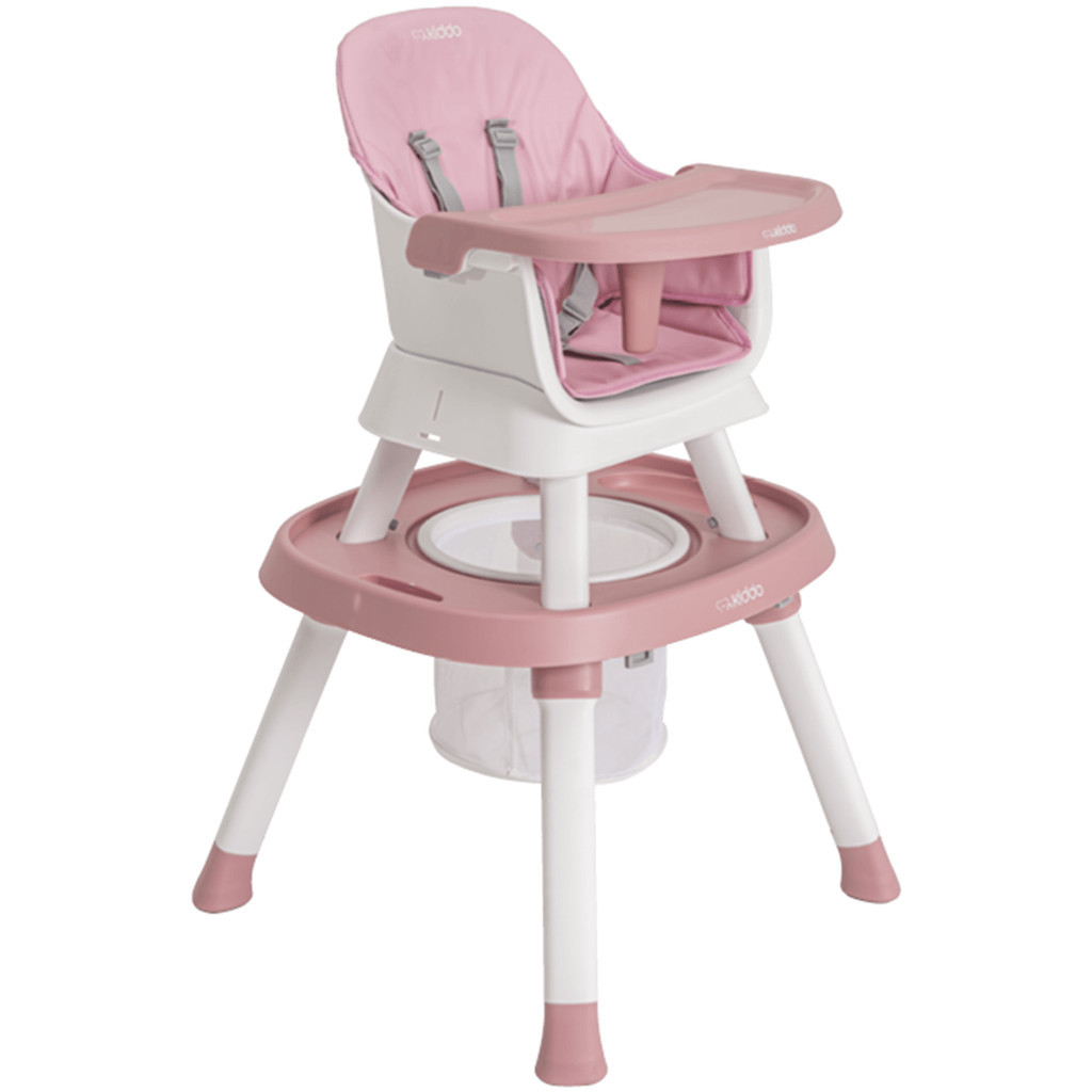 Cadeirinha de Alimentação Portatil Kiddo Vanilla 12 em 1 Rosa em Oferta na Shopee
