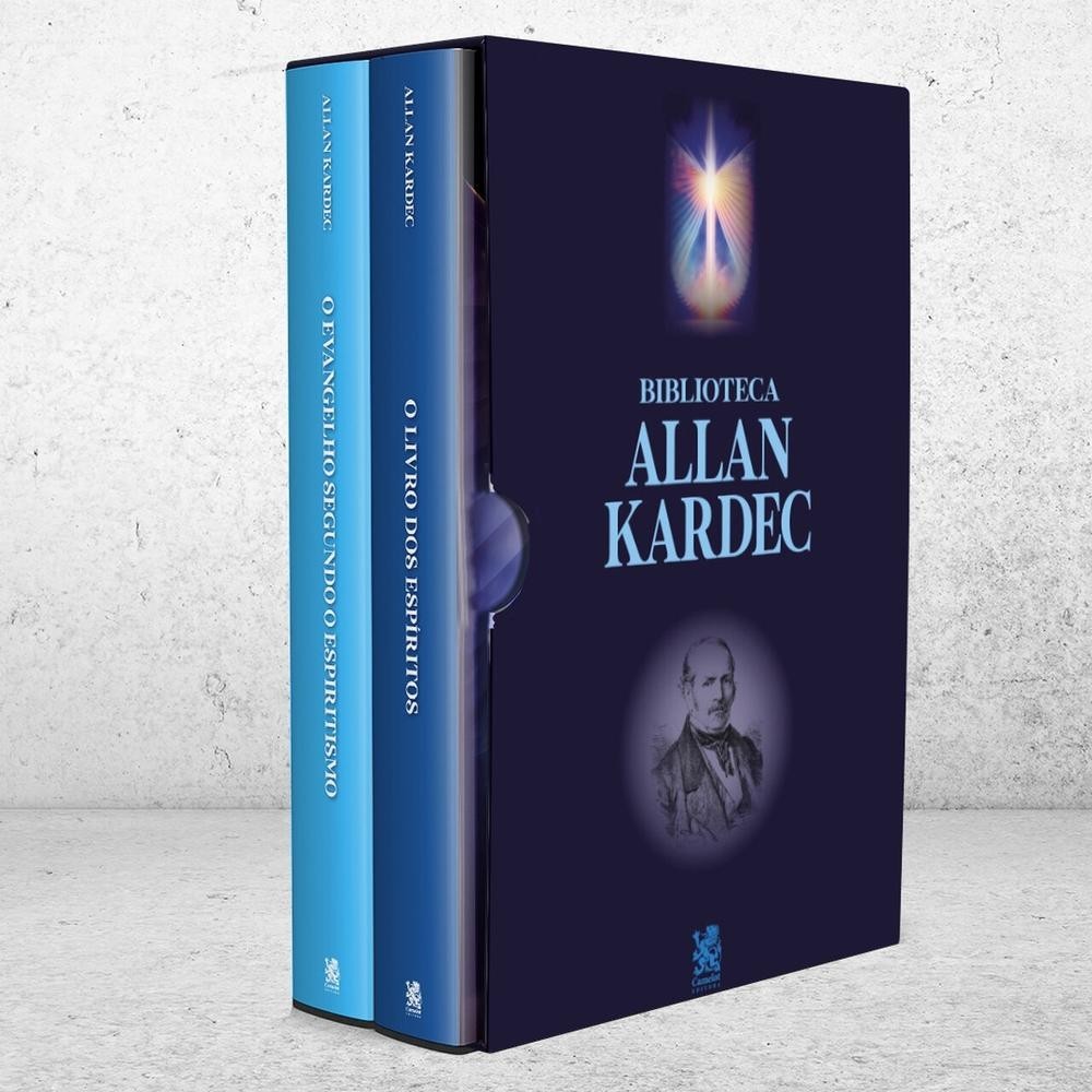 Box Biblioteca Allan Kardec  - Camelot Editora - Box com 2 Livros