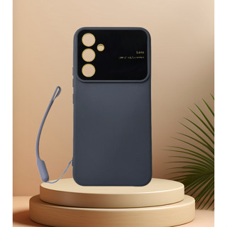 Capa Capinha  De Celular Compatível A54 Proteção Câmeras Aveludada Com Silicone Com Pulseira Liso REF（ YV3） em Oferta na Shopee