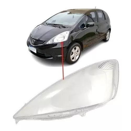 Lente Farol Honda New Fit 2009 2010 2011 2012