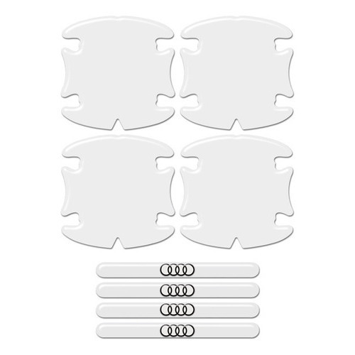 Adesivos Audi Sq5 Protetor Maçaneta Transparente Resinado