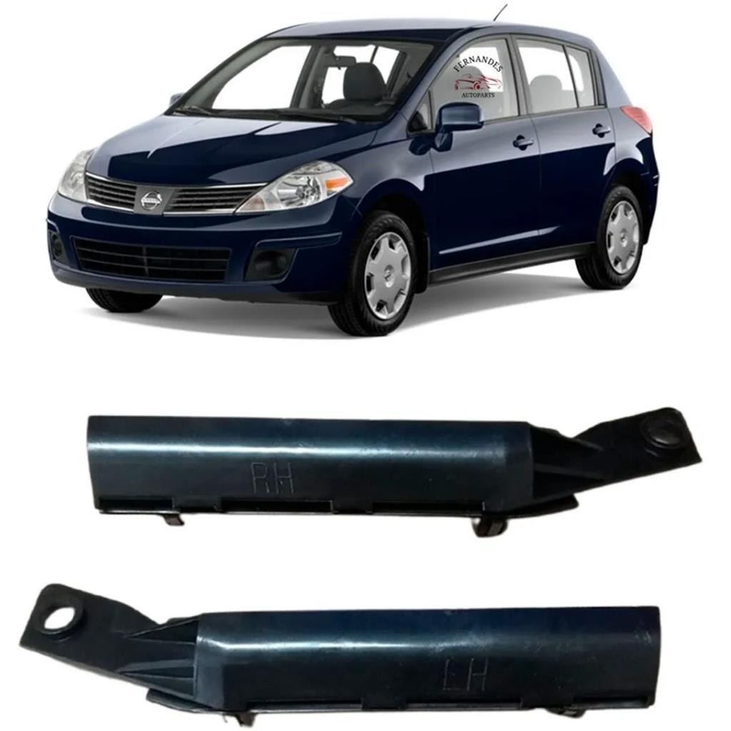 Suporte Guia Parachoque Dianteiro Tiida (par) 2008 - 2013 em Oferta na Shopee