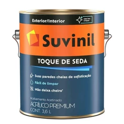 Tinta Acrilica Premium Suvinil Toque Seda 3,6L