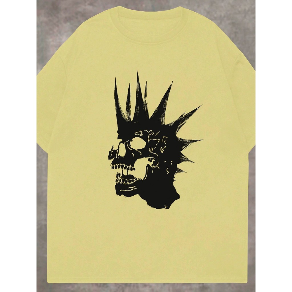 Camiseta Unissex StreetWear Estampada Blusa Oversized Confortavel Algodão Casual Plus Size