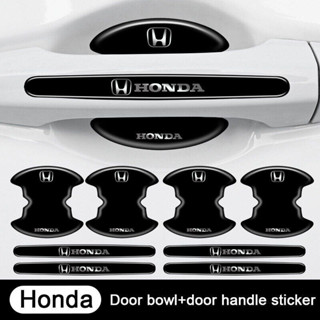 4/8 Unidades Protetor De Maçaneta De Porta De Metal Com Tira Anticolisão De Carro Adequado Para Honda Civic HRV BRV CRV em Oferta na Shopee