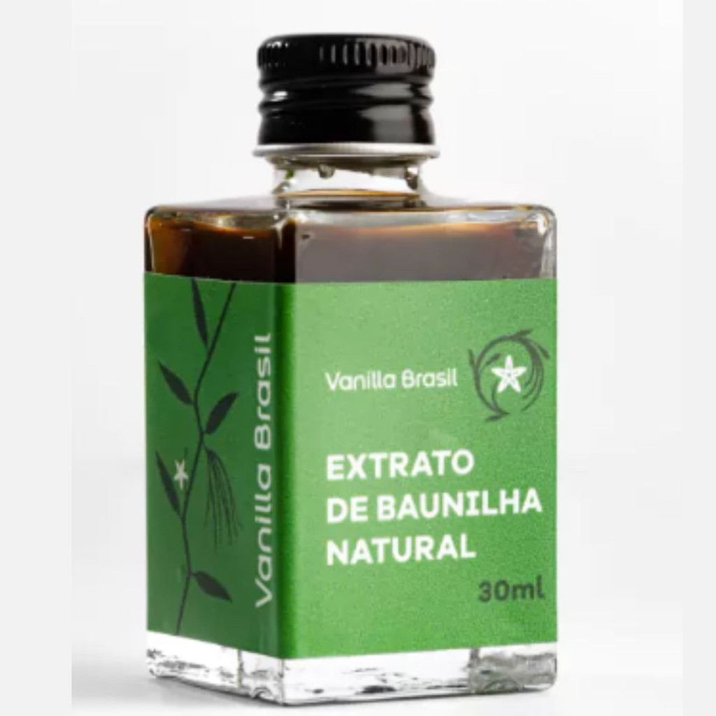 Extrato de Baunilha Natural 30ML Vanilla Brasil