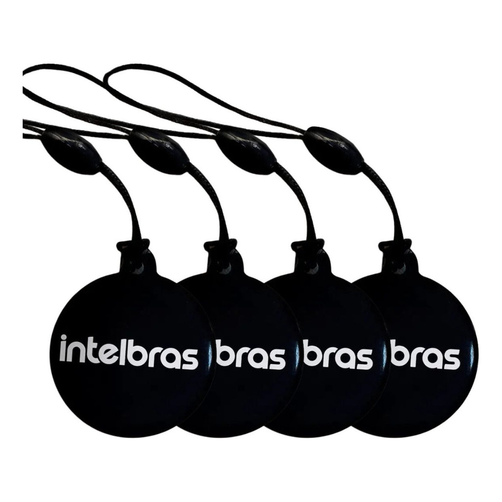 Kit 4 Chaveiros de Acesso RFID XID 1000 Intelbras 13.56MHz em Oferta na Shopee