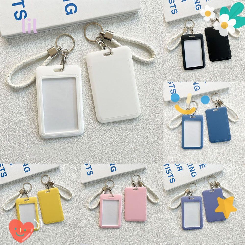 Porta-Cartões De Visita LIL Crachá Fofo Suprimentos Para Estudantes Identidades Bancárias em Oferta na Shopee