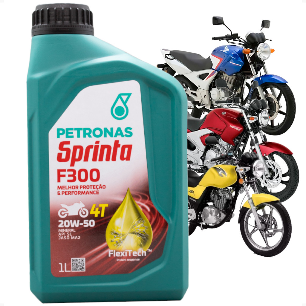 Óleo Para Motor Mineral 20w50 Da MT 09 Fazer tenere ybr 125 horizon zig 100 50 Burgman 1 Litro F300