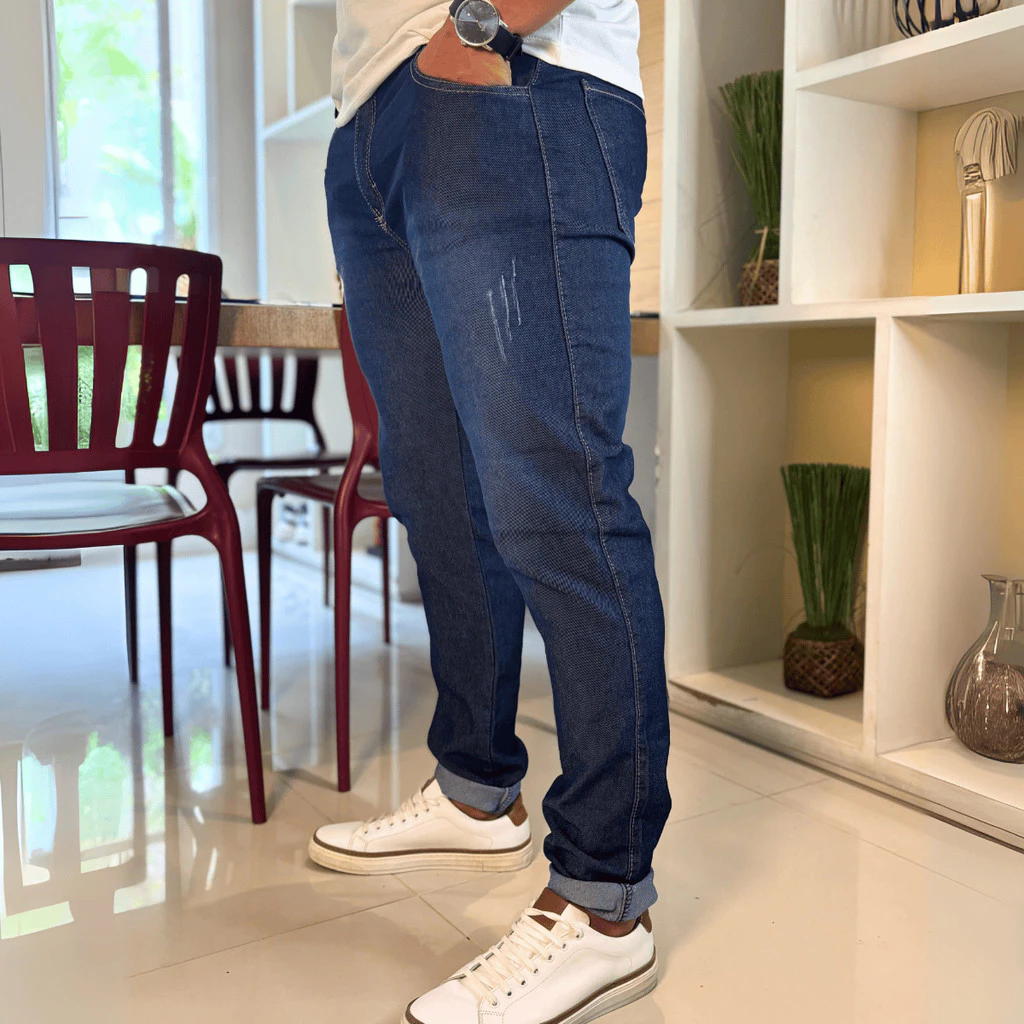 Calça Masculina Jeans Slim Lycra Elastano Masculino 2026 | Diversidade E Modelos Descolados Premium — imagem 1
