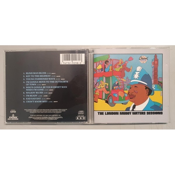Cd Usado Muddy Waters London Muddy Waters Sessions CDU12233