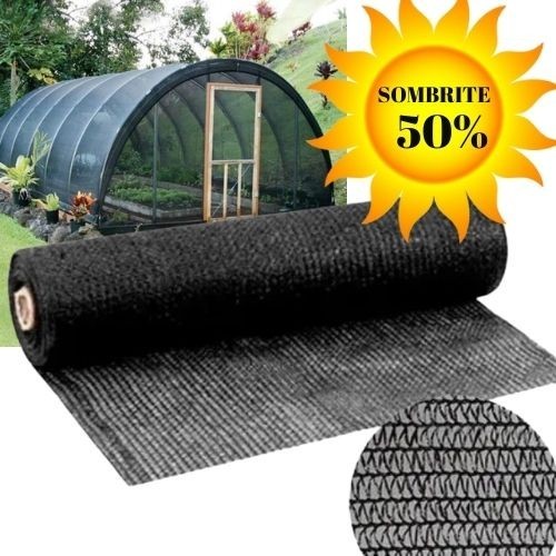 Tela Preta Sombreamento 2x6mts Plantas Horta Agrícola 50% em Oferta na Shopee