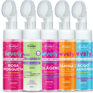 Kit Sabonete Mousse de Limpeza Facial Face Beautiful