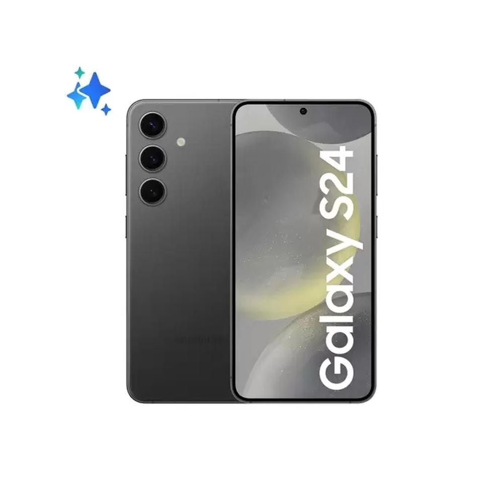 Smartphone Samsung Galaxy S24 256GB 5G - Preto, Galaxy AI, Câmera Tripla 50MP + Selfie 12MP, RAM 8GB, Tela 6.2"